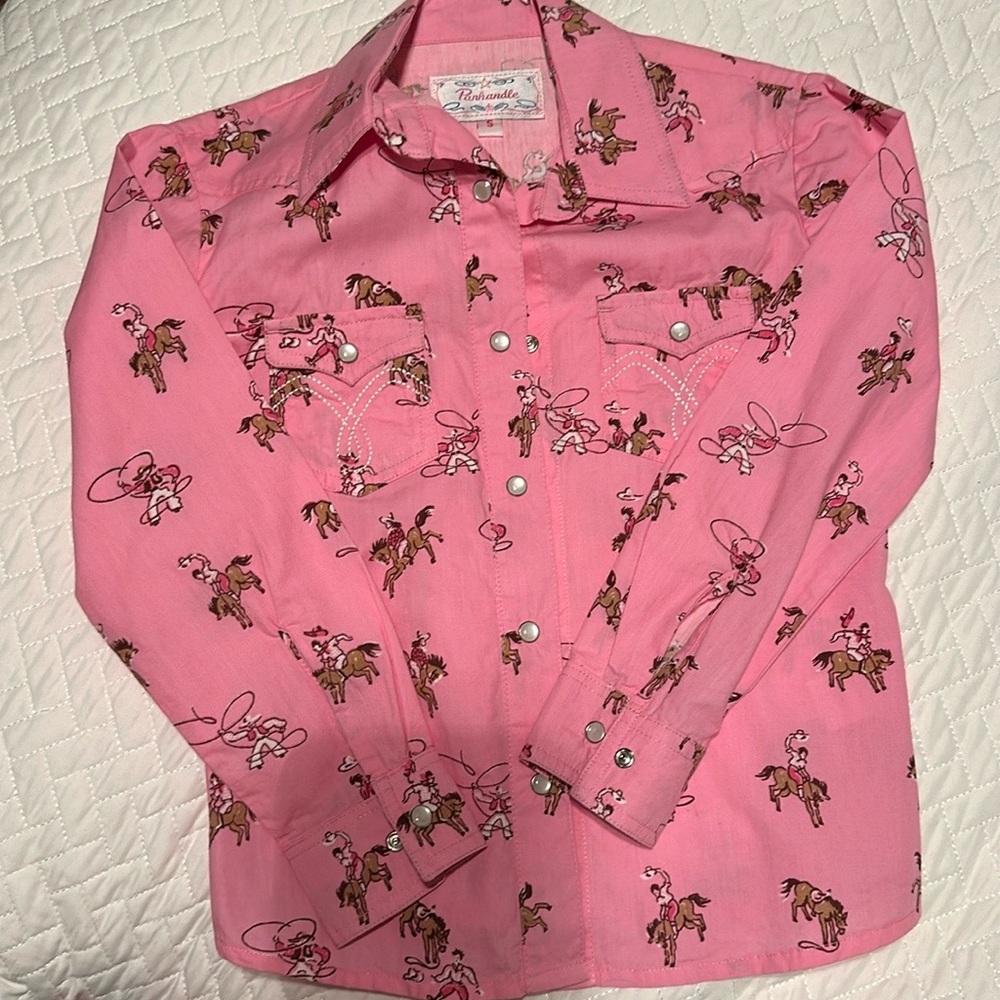 Panhandle cowgirl shirt size small